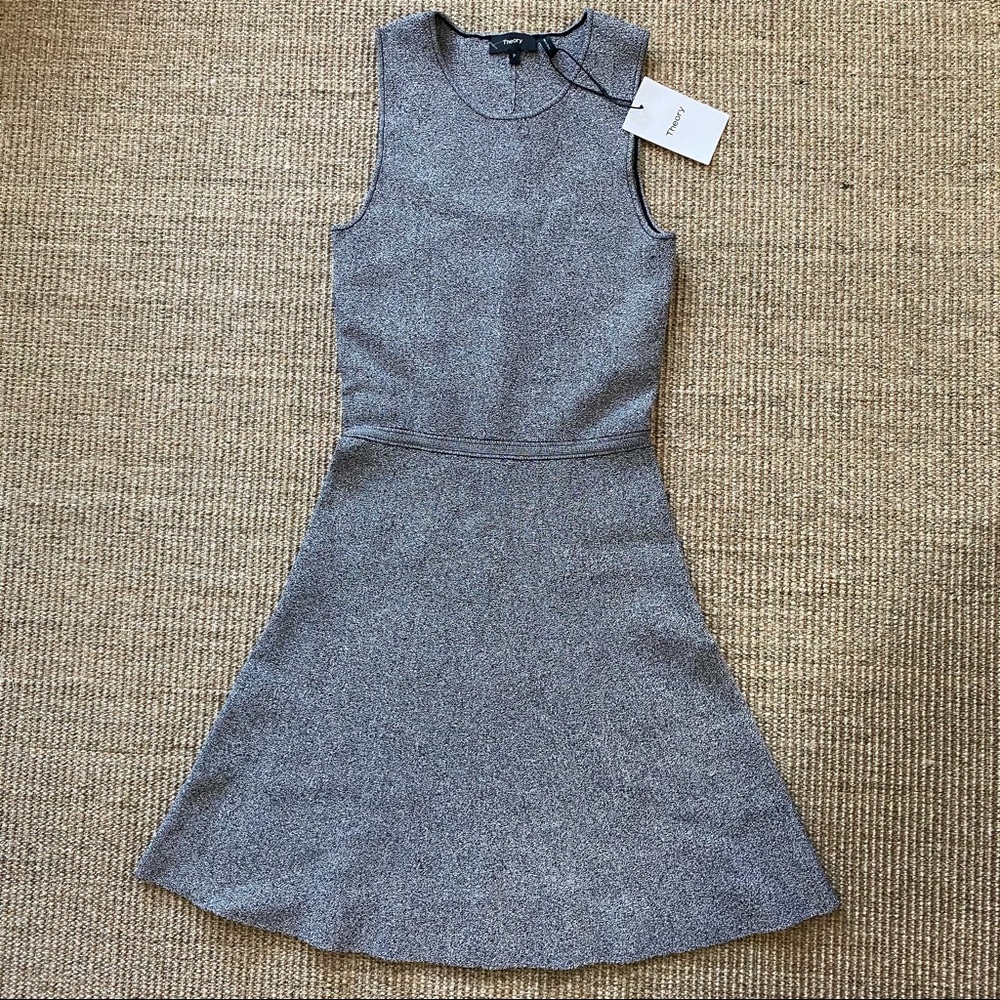 Theory Marl Flare Dress Size P/Small